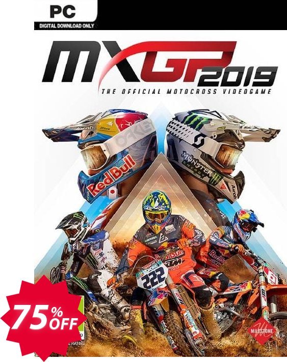 MXGP 2019 PC Coupon code 75% discount 