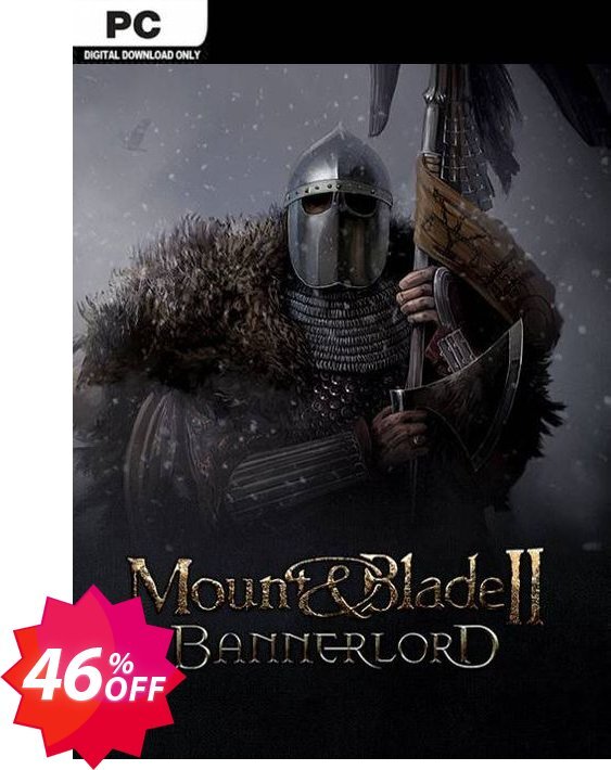 Mount & Blade II 2: Bannerlord PC Coupon code 46% discount 