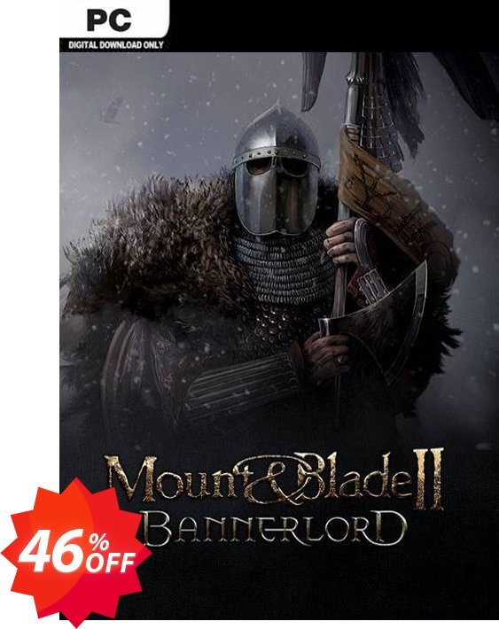 Mount & Blade II 2: Bannerlord PC Coupon code 46% discount 