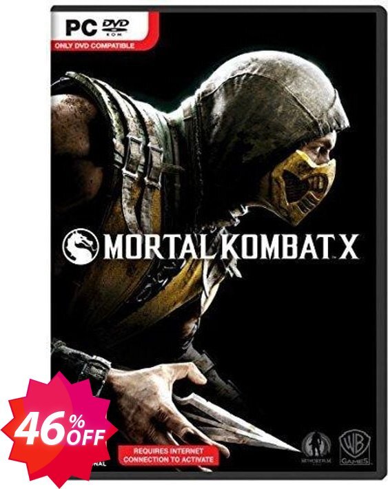 Mortal Kombat X PC Coupon code 46% discount 
