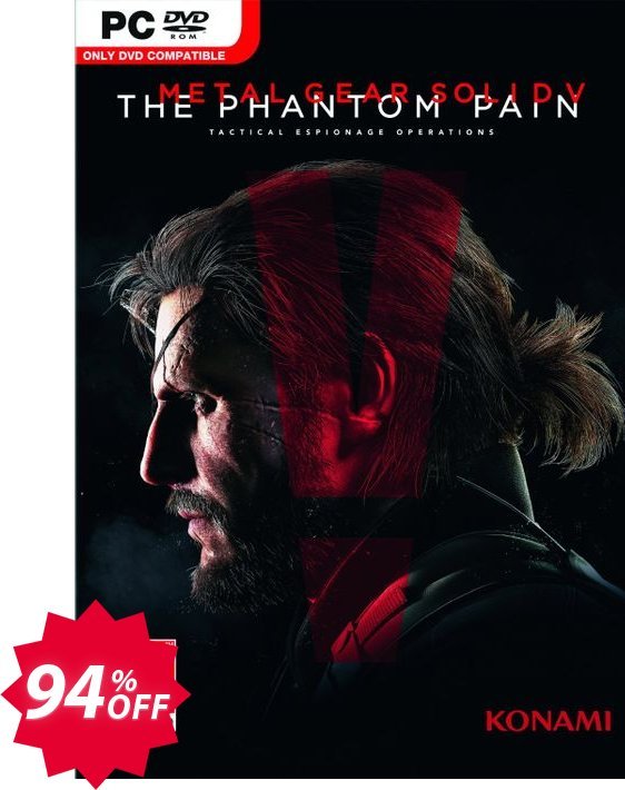Metal Gear Solid V 5: The Phantom Pain PC Coupon code 94% discount 