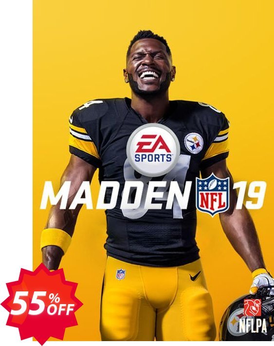 Madden NFL 19 PC Coupon code 55% discount 