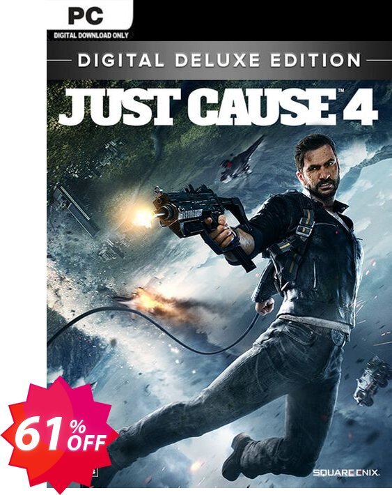 Just Cause 4 Deluxe Edition PC + DLC Coupon code 61% discount 