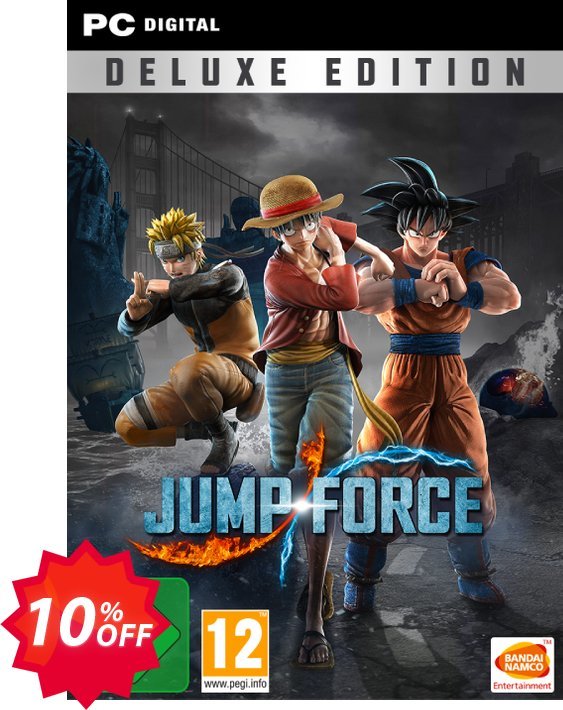 Jump Force Deluxe Edition PC Coupon code 10% discount 