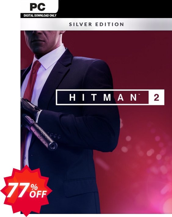 Hitman 2 Silver Edition PC Coupon code 77% discount 