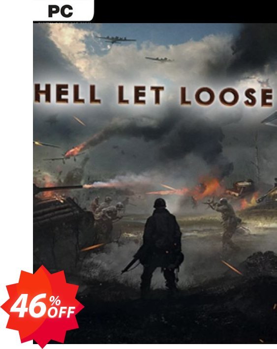 Hell Let Loose PC Coupon code 46% discount 