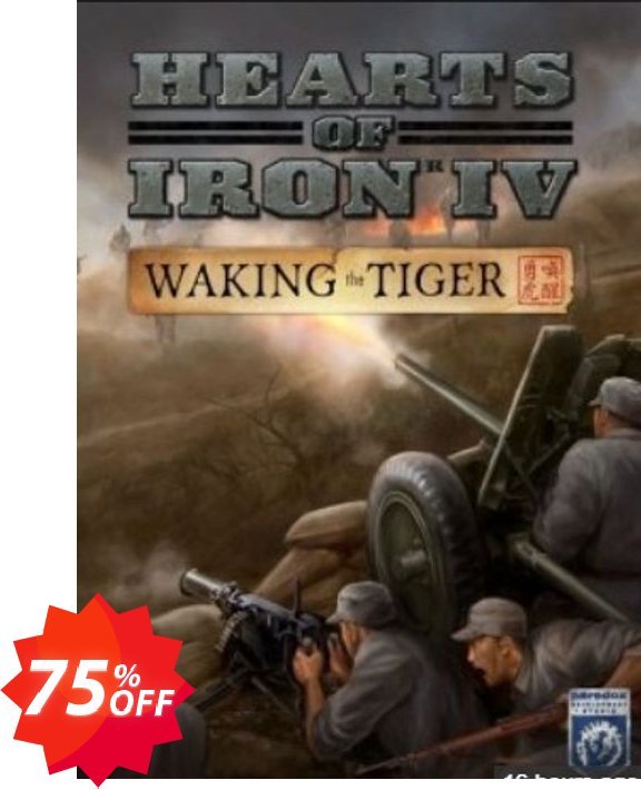 Hearts of Iron IV 4 Waking the Tiger PC Coupon code 75% discount 