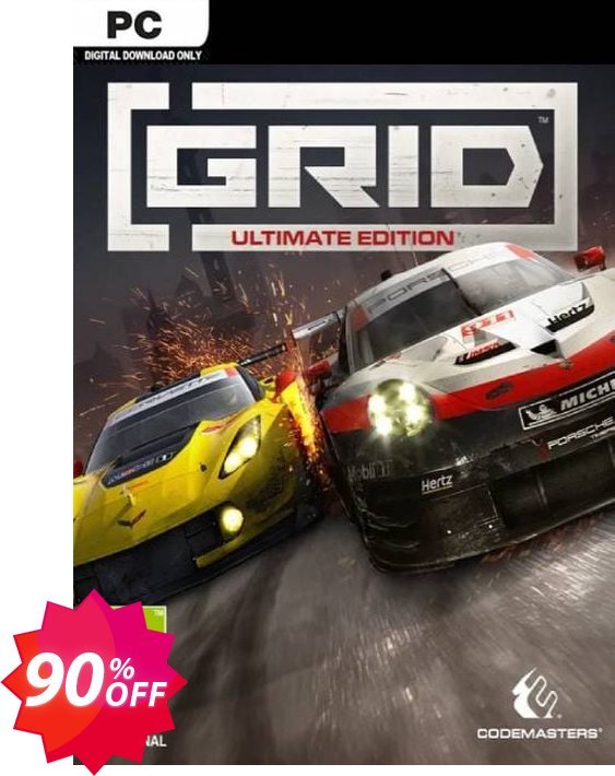GRID: Ultimate Edition PC Coupon code 90% discount 