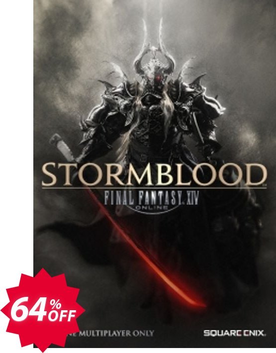 Final Fantasy XIV 14 Stormblood PC Coupon code 64% discount 