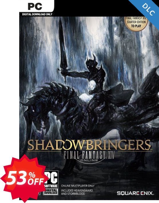 Final Fantasy XIV 14 Shadowbringers PC Coupon code 53% discount 