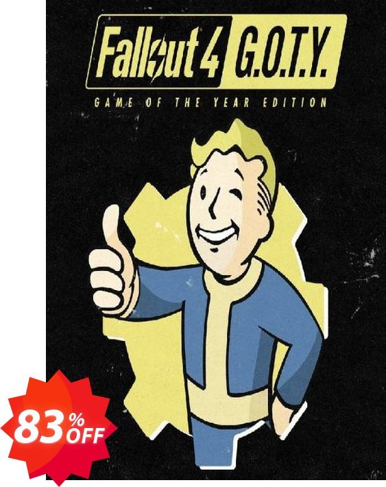 Fallout 4: Game of the Year Edition PC Coupon code 83% discount 