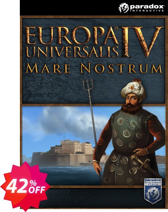 Europa Universalis IV 4 PC Mare Nostrum DLC Coupon code 42% discount 
