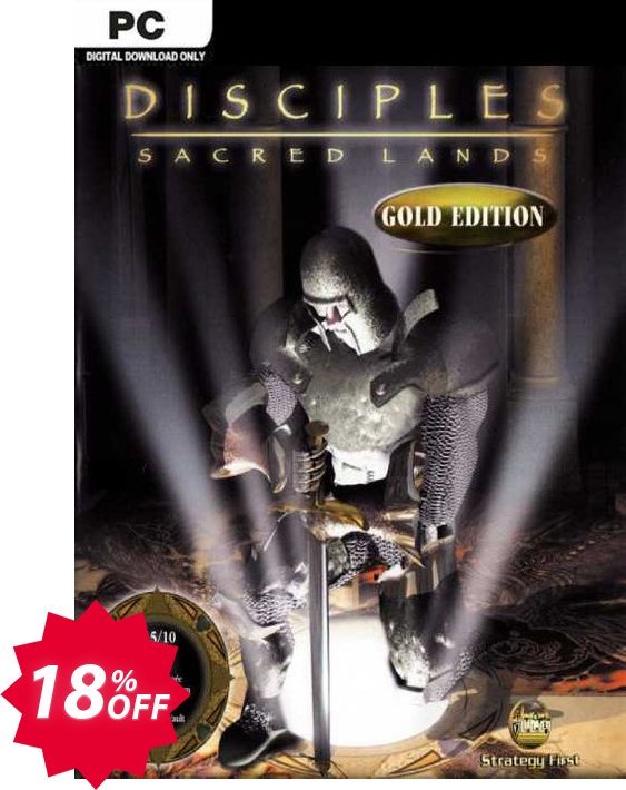Disciples Sacred Lands Gold PC Coupon code 18% discount 