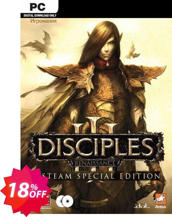 Disciples III Renaissance Steam Special Edition PC Coupon code 18% discount 