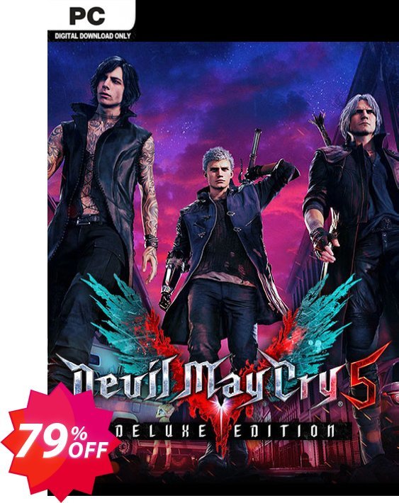 Devil May Cry 5 Deluxe Edition PC Coupon code 79% discount 