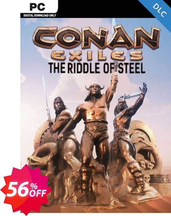 Conan Exiles - The Riddle of Steel DLC Coupon code 56% discount 
