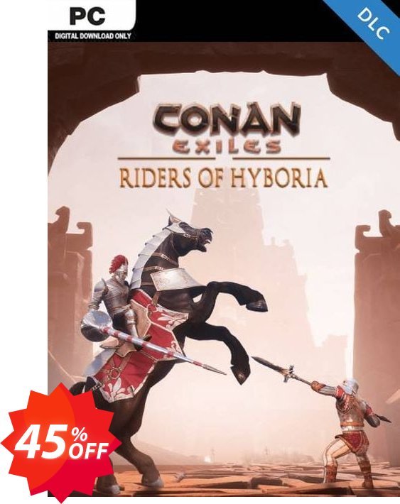 Conan Exiles - Riders of Hyboria Pack DLC Coupon code 45% discount 