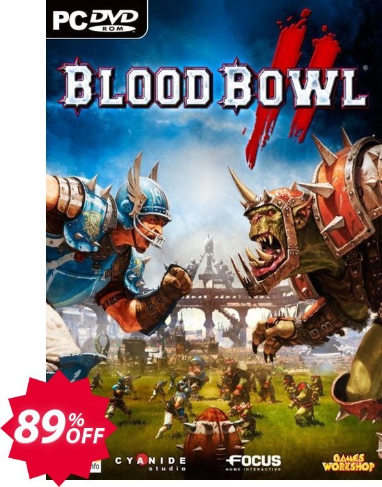 Blood Bowl 2 PC Coupon code 89% discount 