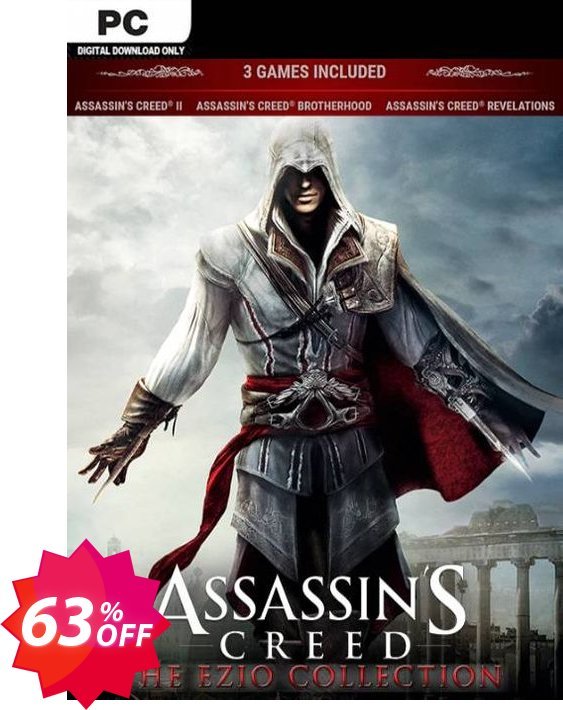 Assassin's Creed The Ezio Collection PC Coupon code 63% discount 