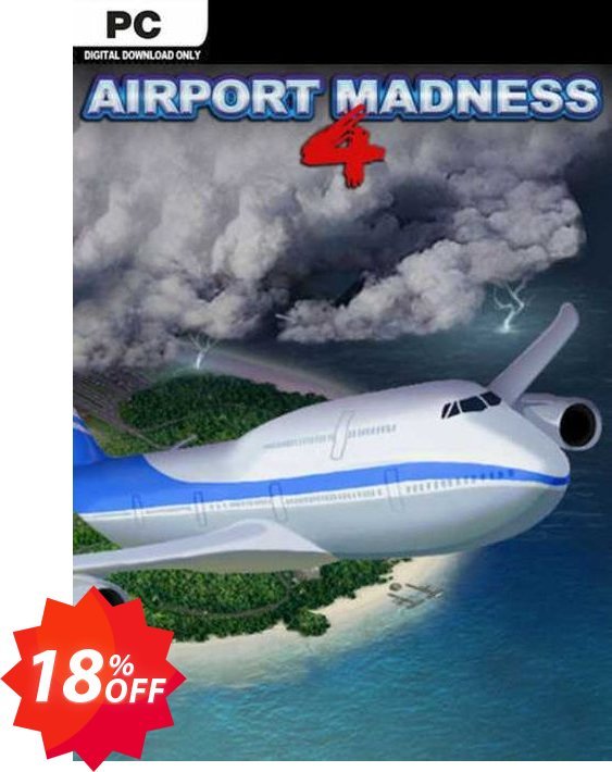 Airport Madness 4 PC Coupon code 18% discount 