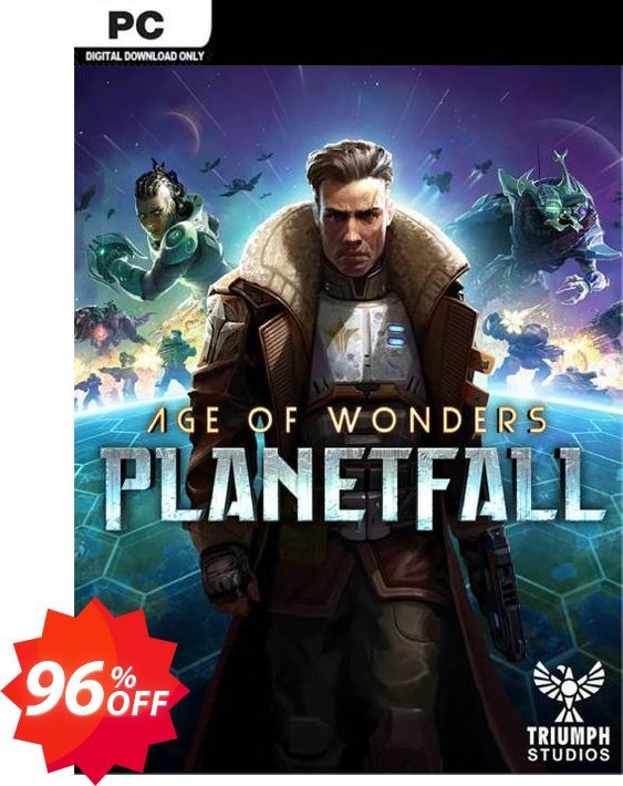 Age of Wonders Planetfall PC + DLC Coupon code 96% discount 