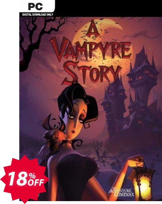 A Vampyre Story PC Coupon code 18% discount 