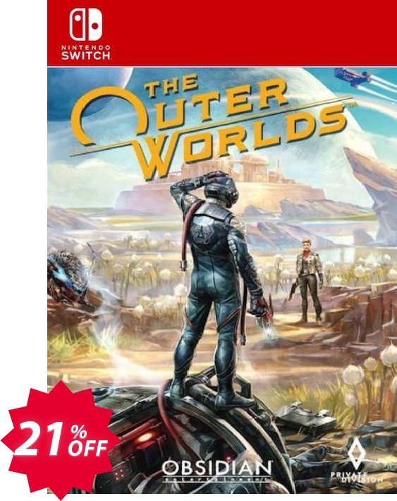 The Outer Worlds Switch Coupon code 21% discount 