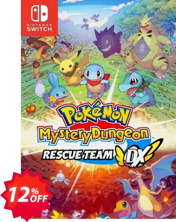 Pokémon Mystery Dungeon: Rescue Team DX Switch Coupon code 12% discount 