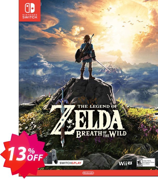 The Legend of Zelda - Breath of the Wild Switch Coupon code 13% discount 