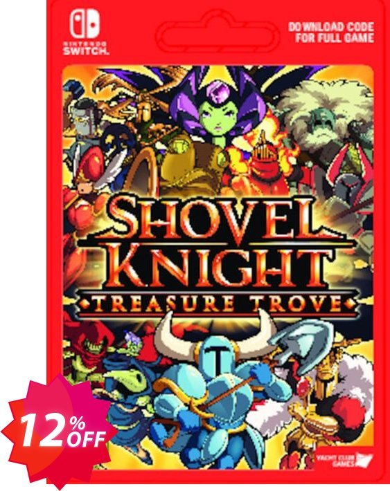 Shovel Knight Treasure Trove Switch Coupon code 12% discount 