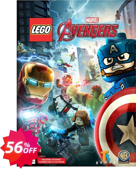 LEGO Avengers PC Coupon code 56% discount 