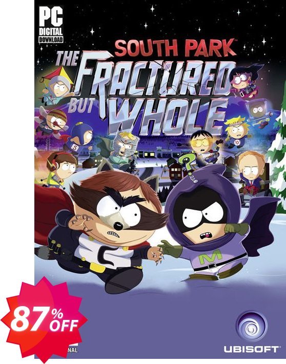 South Park: The Fractured But Whole PC Coupon code 87% discount 