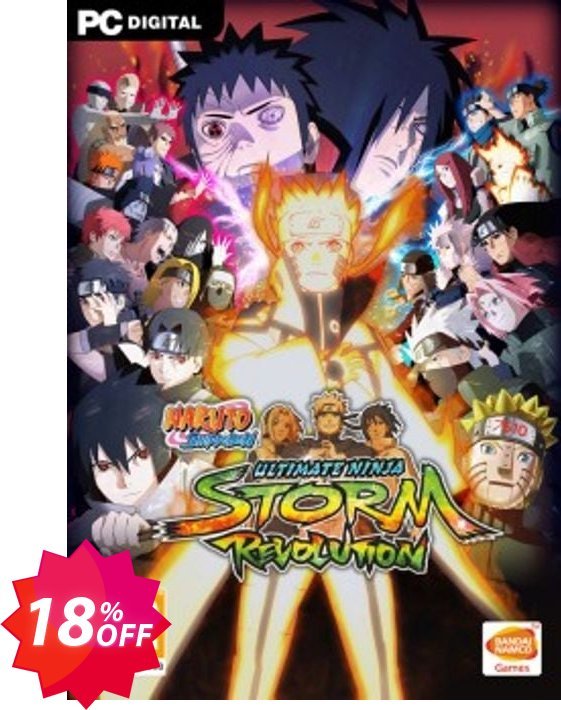 Naruto Shippuden: Ultimate Ninja Storm Revolution PC Coupon code 18% discount 