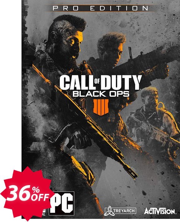 Call of Duty, COD Black Ops 4 Pro Edition PC Coupon code 36% discount 