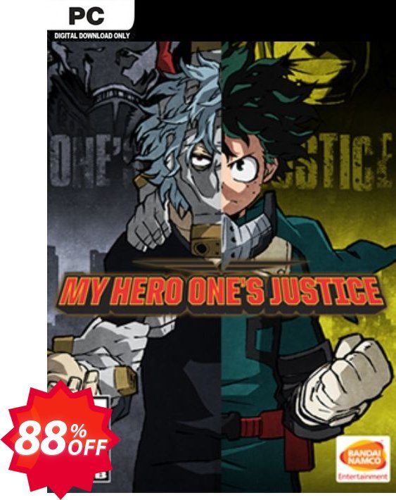 My Hero One's Justice PC Coupon code 88% discount 