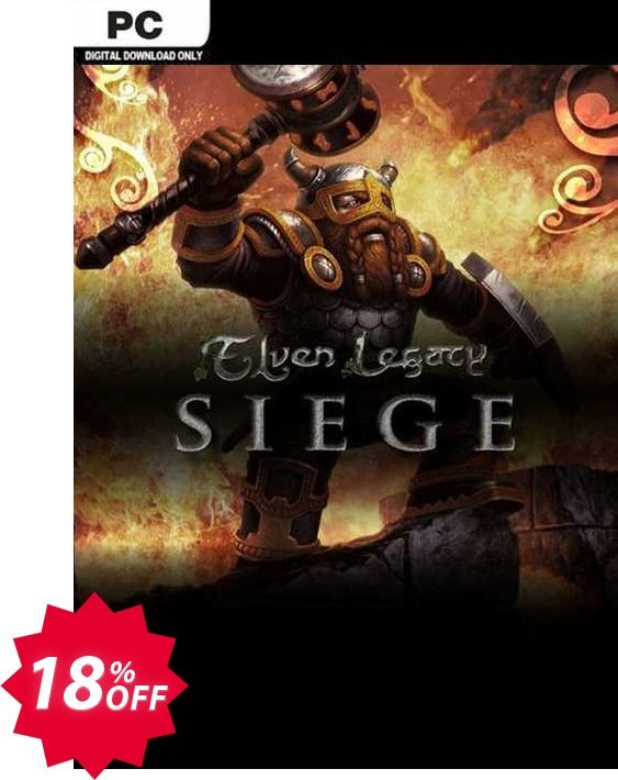 Elven Legacy Siege PC Coupon code 18% discount 