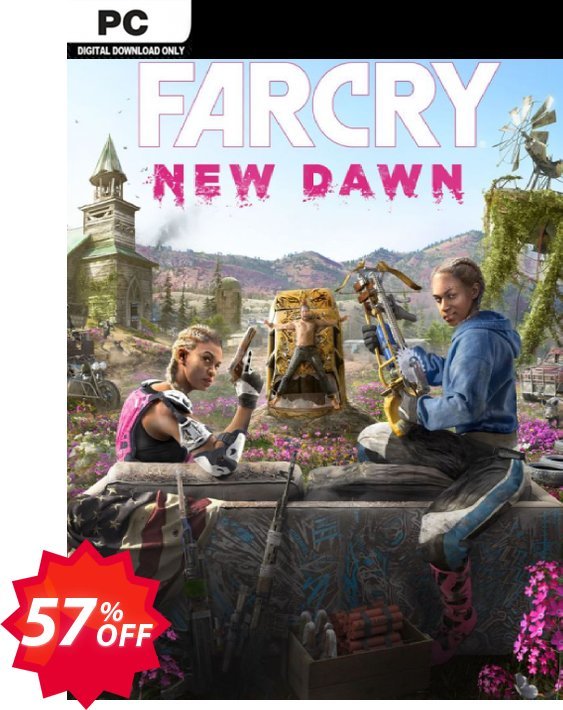 Far Cry New Dawn PC + DLC Coupon code 57% discount 