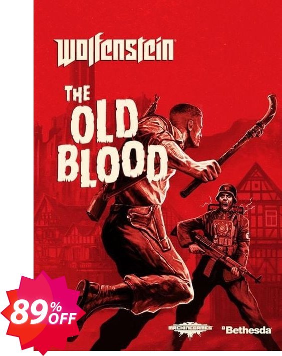 Wolfenstein: The Old Blood PC, Germany  Coupon code 89% discount 