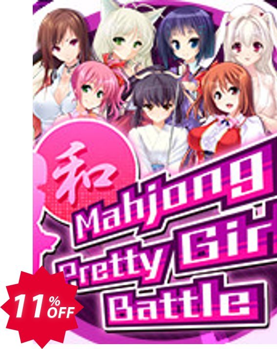 Mahjong Pretty Girls Battle PC Coupon code 11% discount 