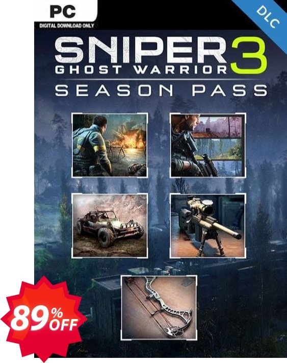 Sniper Ghost Warrior 3 - Season Pass PC Coupon code 89% discount 