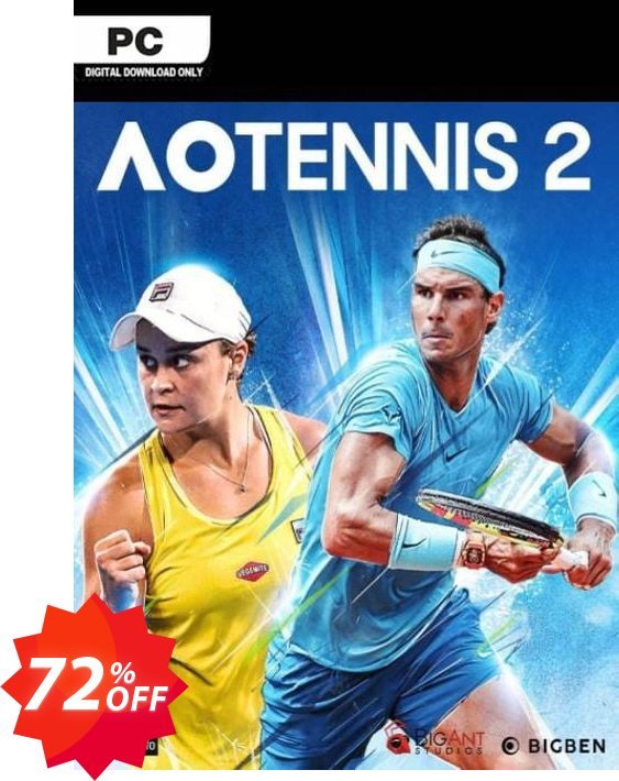 AO Tennis 2 PC Coupon code 72% discount 