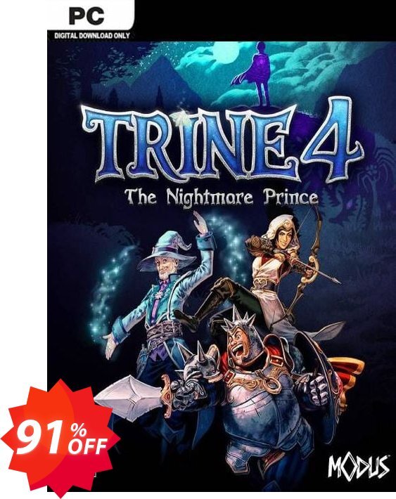 Trine 4: The Nightmare Prince PC Coupon code 91% discount 