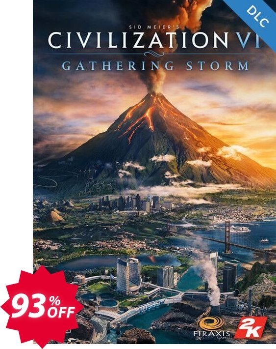 Sid Meiers Civilization VI 6 PC Gathering Storm DLC, Global  Coupon code 93% discount 
