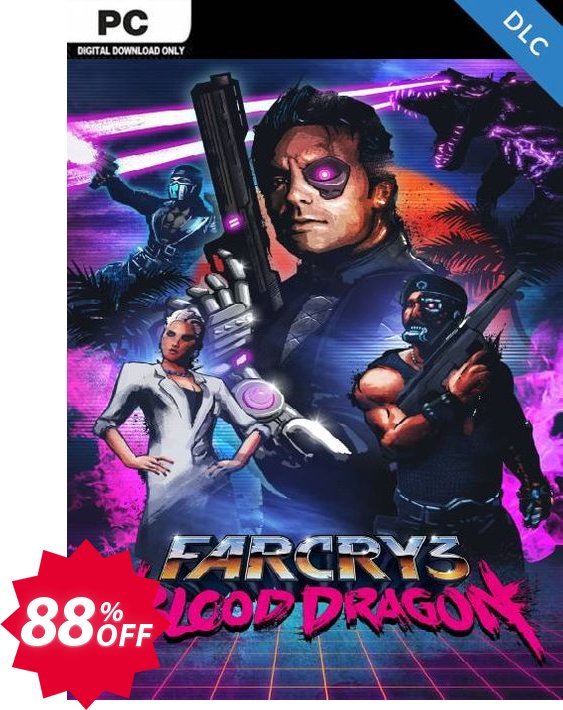 Far Cry 3 - Blood Dragon DLC Coupon code 88% discount 