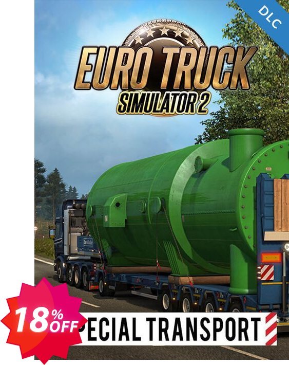 Euro Truck Simulator 2 - Special Transport DLC PC Coupon code 18% discount 
