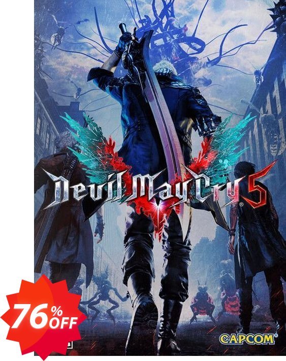 Devil May Cry 5 PC, EMEA  Coupon code 76% discount 