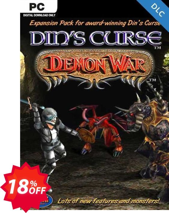 Din's Curse Demon War DLC PC Coupon code 18% discount 