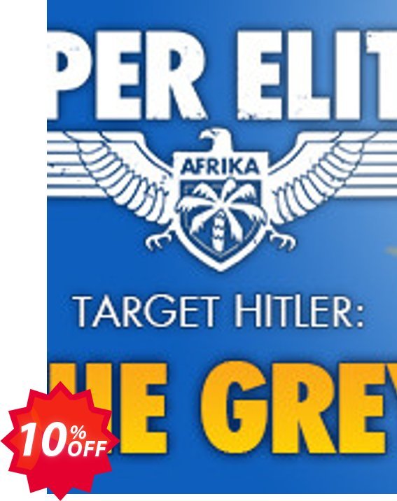 Sniper Elite 3 Target Hitler Hunt the Grey Wolf PC Coupon code 10% discount 
