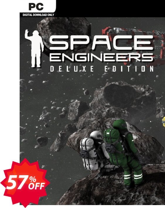 Space Engineers Deluxe Edition PC Coupon code 57% discount 