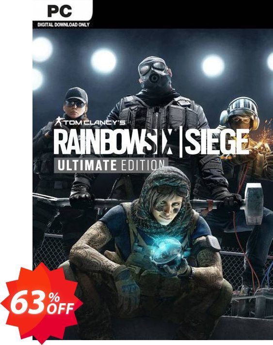 Tom Clancy's Rainbow Six Siege - Ultimate Edition PC Coupon code 63% discount 
